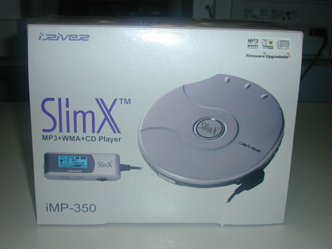 Упаковка плеер iRiver SlimX