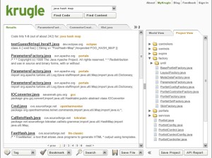    Krugle      Lucene  Nutch  Apache Software Foundation,        