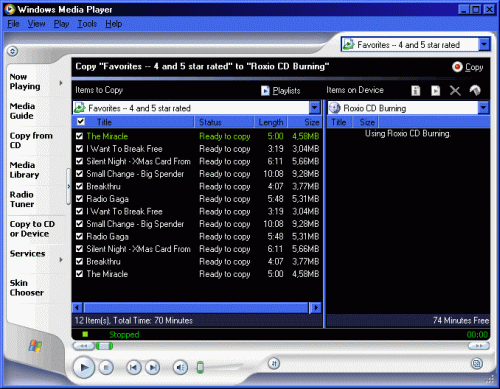  Windows Media Player 9